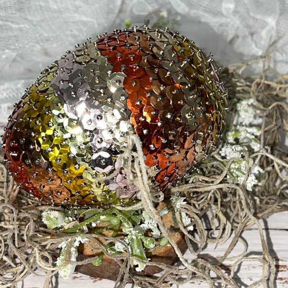 Sequin Ombre Easter Egg | Easter Tree Ornament - Picture 7 of 16